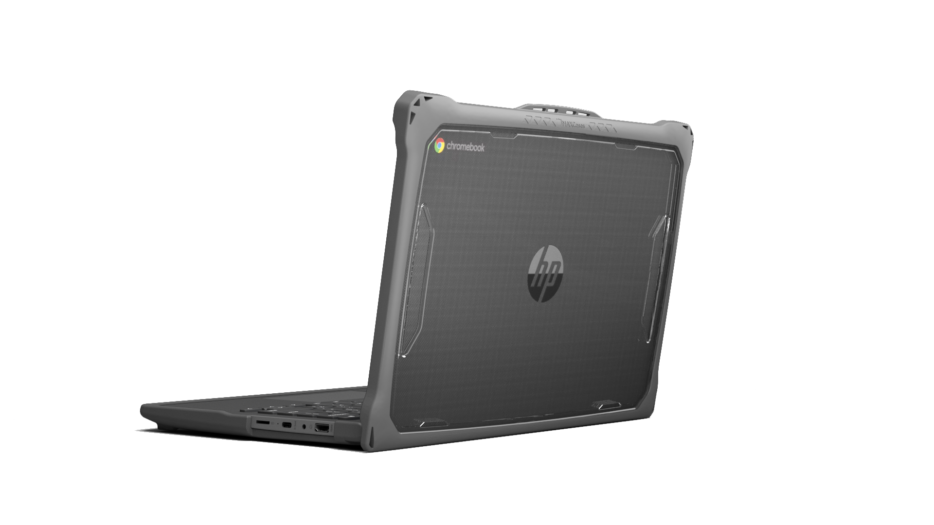 EXTREME SHELL-F2 SLIDE CASE FOR  HP FORTIS CHROMEBOOK G11 14IN GRAY - HPESFFG11GRY